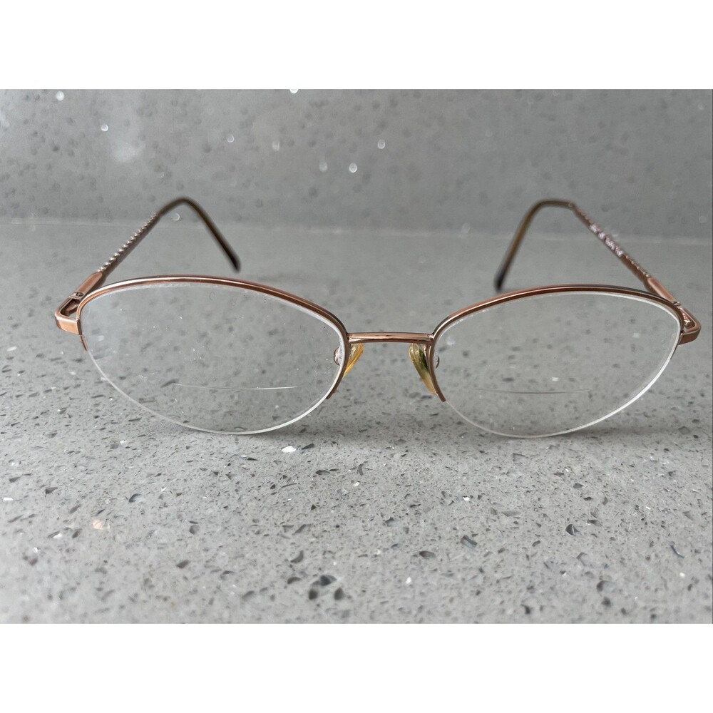 Sferoflex 2506 267 Eyeglasses Frames ONLY Half Rim  53-18-135 Italy bronze